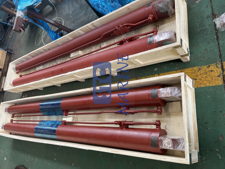 Hydraulic Cylinders for Free Fall Lifeboat Davits
